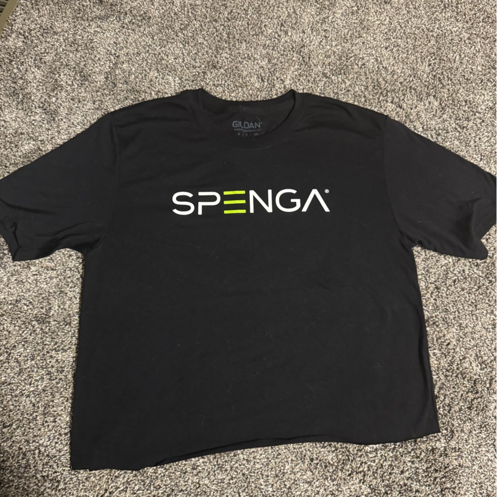SPENGA cropped soft tshirt small